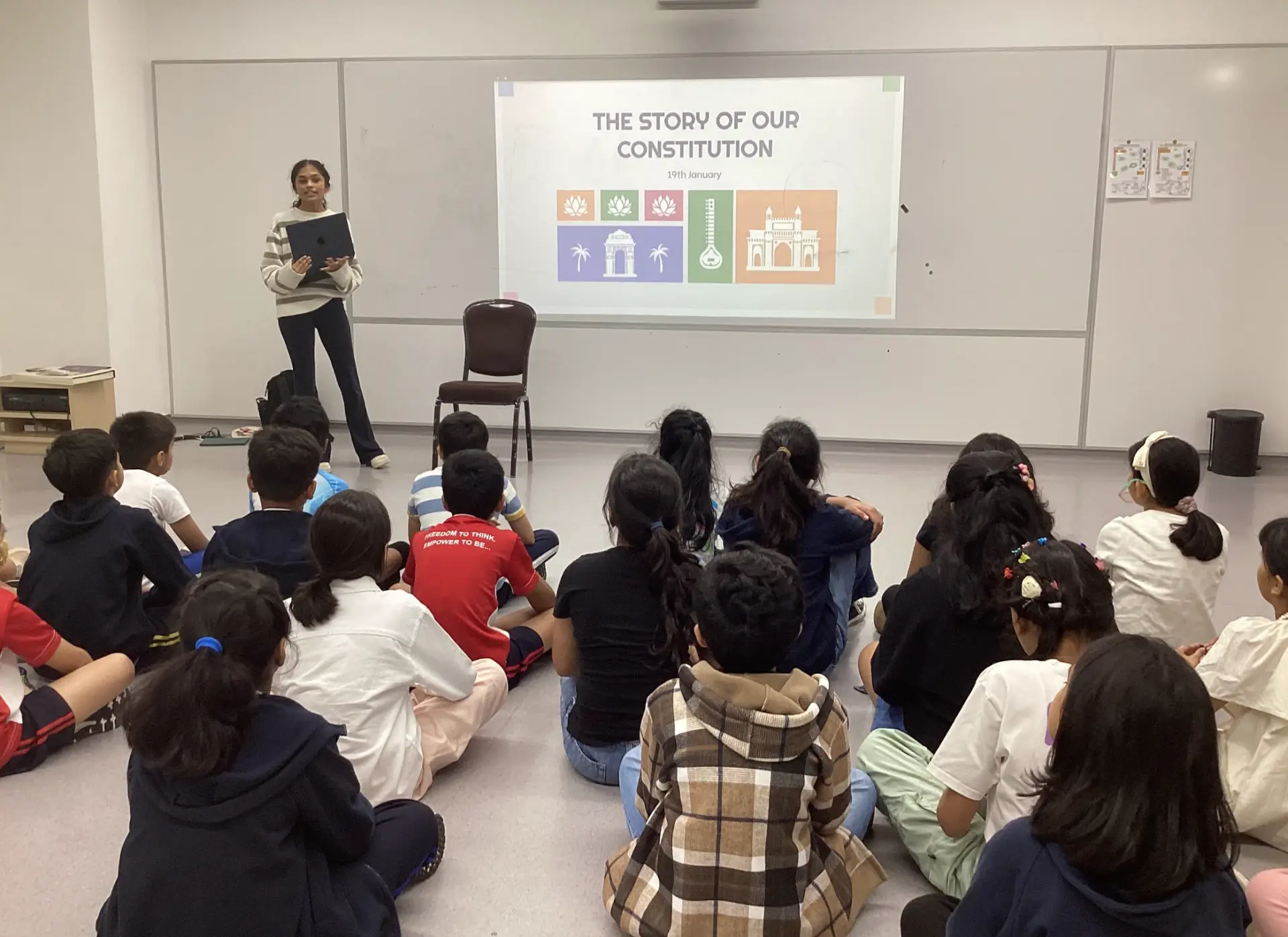 Once Upon a Constitution reading session with children, photo 5