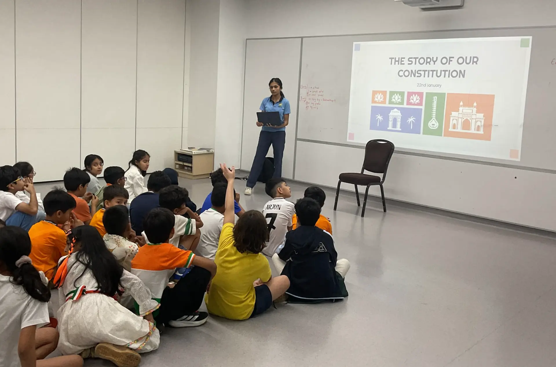 Once Upon a Constitution reading session with children, photo 3